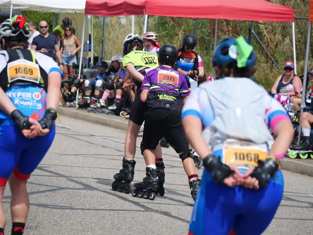 Roller Club Rumillien lors des 6H de Valence