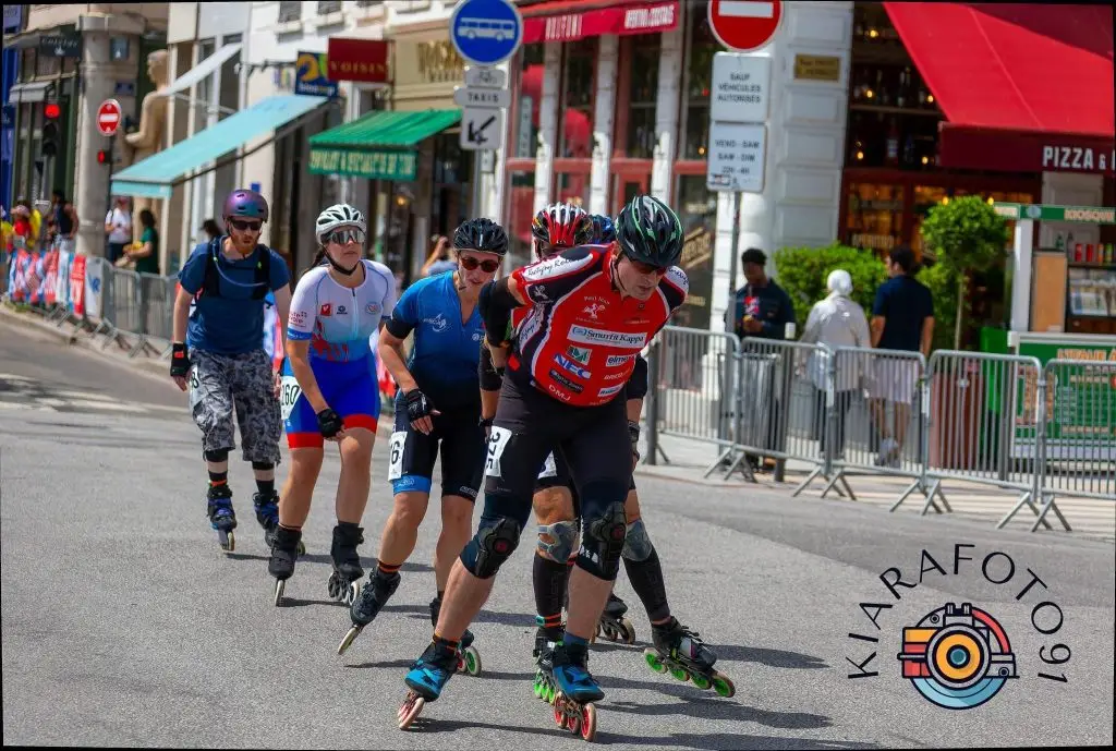 Participants du Roller Club Rumillien au Lugdunum Roller Contest à Lyon